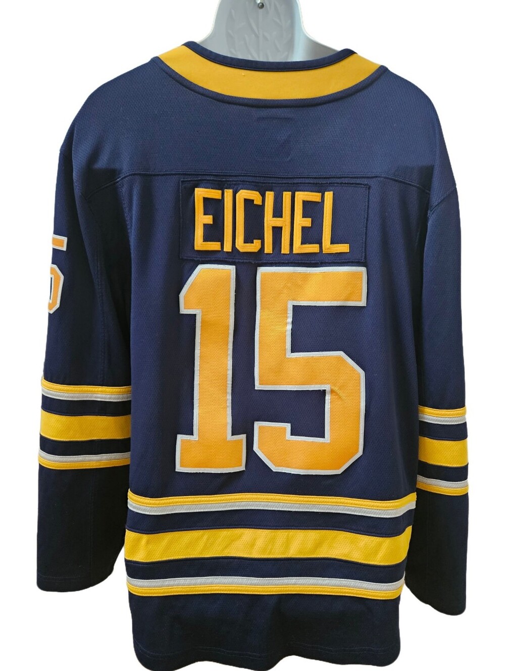 Buffalo Sabres Jack Eichel #15 Jersey Large Stitched Fanatics Breakaway NHL